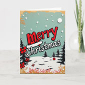 kerstkaart kaart (Voorkant)