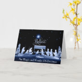 kerstkaart kaart (Gele Bloem)