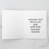 kerstkaart kaart (Binnen)