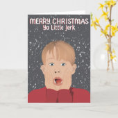 kerstkaart kaart (Gele Bloem)