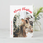 Kerstkaart Kaart (Staand voorkant)