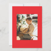 Kerstkaart Kaart (Achterkant)