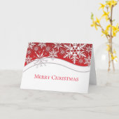 kerstkaart kaart (Gele Bloem)