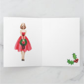 Kerstkaart Kaart (Binnen)