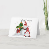 kerstkaart kaart (Voorkant)