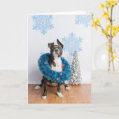 Kerstkaart Kaart (Gele Bloem)