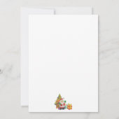 kerstkaart kaart (Achterkant)