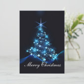 Kerstkaart. Kaart (Staand voorkant)