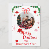 Kerstkaart Kaart (Achterkant)