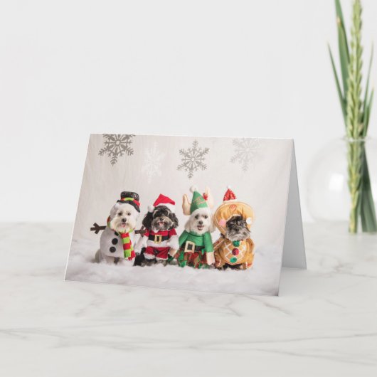  kerstkaart kaart (Voorkant)