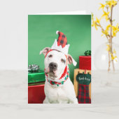 Kerstkaart Kaart (Gele Bloem)