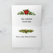 Kerstkaart - Kathedraal van Ely Feestdagen Kaart (Binnen)