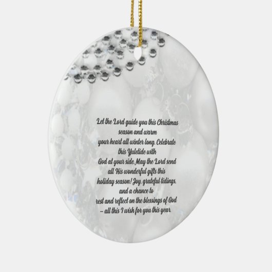 kerstkaart keramisch ornament (Rechts)