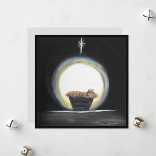 kerstkaart kerstmis kerstmis (Voorkant / Achterkant in situ)