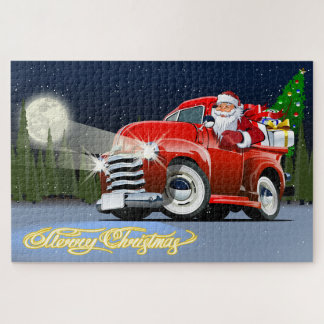 kerstkaart legpuzzel