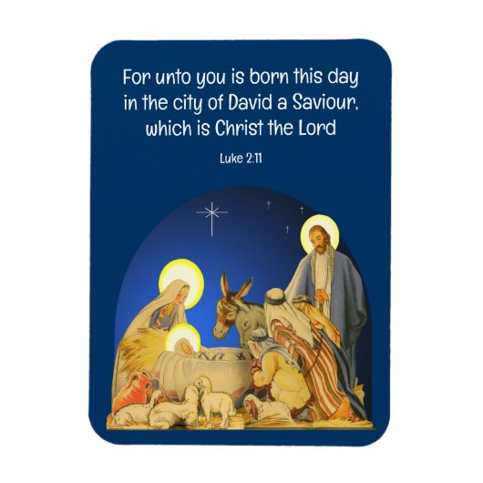 kerstkaart magneet (Verticaal)