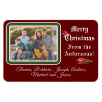 kerstkaart Magnet