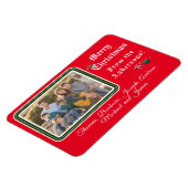 kerstkaart Magnet Magneet (Linkerzijde)