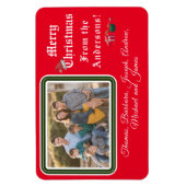 kerstkaart Magnet Magneet (Verticaal)