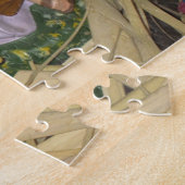 kerstkaart met boosheid legpuzzel (Zijkant)