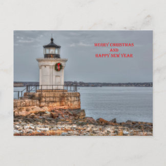 Kerstkaart met Bug Light Briefkaart