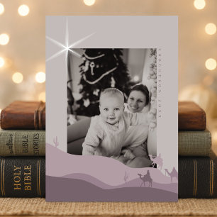 Kerstkaart met christelijke foto Wijzen