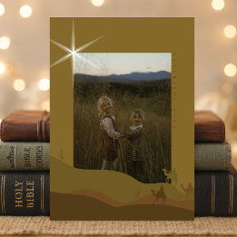 Kerstkaart met christelijke foto | Wijzen