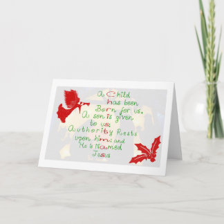 Kerstkaart met de liefde van God Feestdagen Kaart