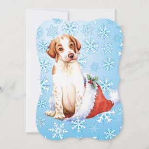 Kerstkaart met een vrolijke Howlidays Pointer