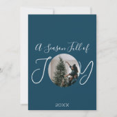 Kerstkaart met eigen kerstgroet (Voorkant)