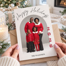 Kerstkaart met familiefoto | Prettige Feestdagen