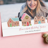 Kerstkaart met foto van Gemberbroodstraat