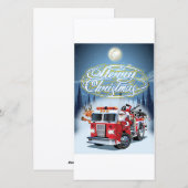 Kerstkaart met groet (Voorkant / Achterkant)