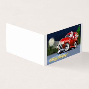 Kerstkaart met groet kaart