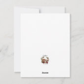 Kerstkaart met Hooglanders (Achterkant)