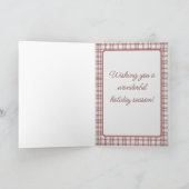 Kerstkaart met Kardinaal Kaart (Binnen)