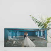 Kerstkaart met Merry Everything (Staand voorkant)