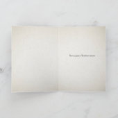 Kerstkaart met oude Sint Feestdagen Kaart (Binnen)