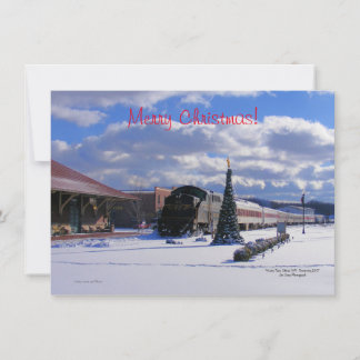 Kerstkaart Met Plat Design