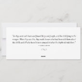 Kerstkaart met religieus thema (Achterkant)