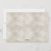 Kerstkaart met rendierslee (Achterkant)