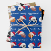 kerstkaart met speciale omlooppap voor bezoekers inpakpapier vel (In situ)