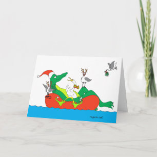 Kerstkaart met Vakantiepret Feestdagen Kaart