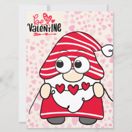 Kerstkaart met vlak ontwerp