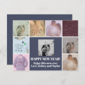 Kerstkaart nieuw tijdperk (Voorkant / Achterkant)