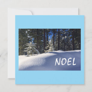 Kerstkaart Notitiekaartje