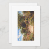 Kerstkaart of Dankkaart (Voorkant / Achterkant)