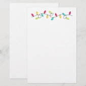 Kerstkaart papier (Voorkant / Achterkant)