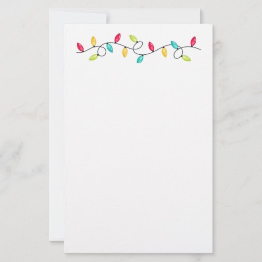 Kerstkaart papier (Voorkant)