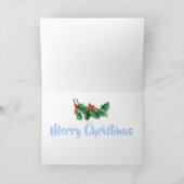 Kerstkaart Penguin & Snowman (Binnen)